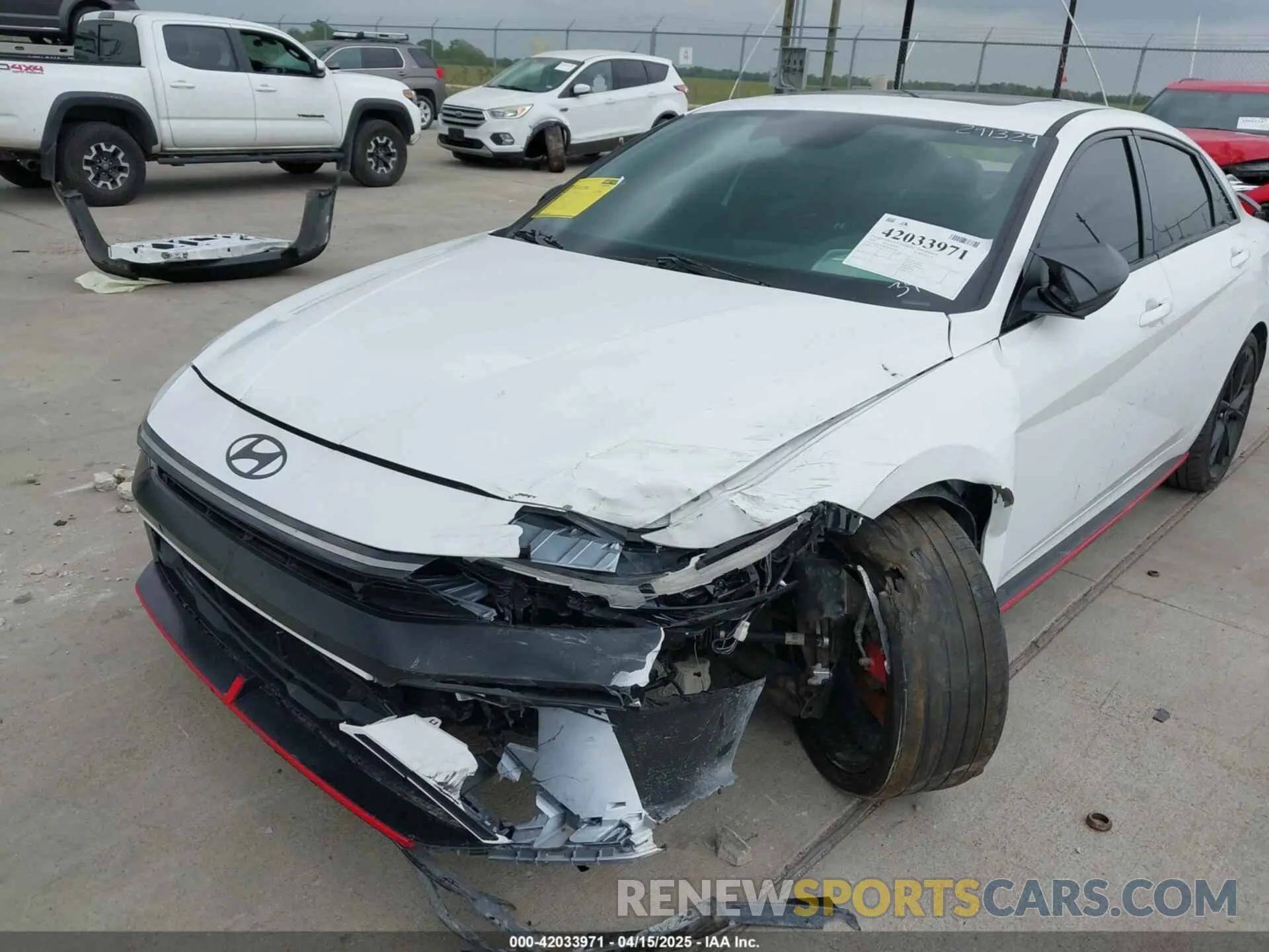 6 Фотография поврежденного автомобиля KMHLW4DK1SU023406 HYUNDAI ELANTRA N 2025