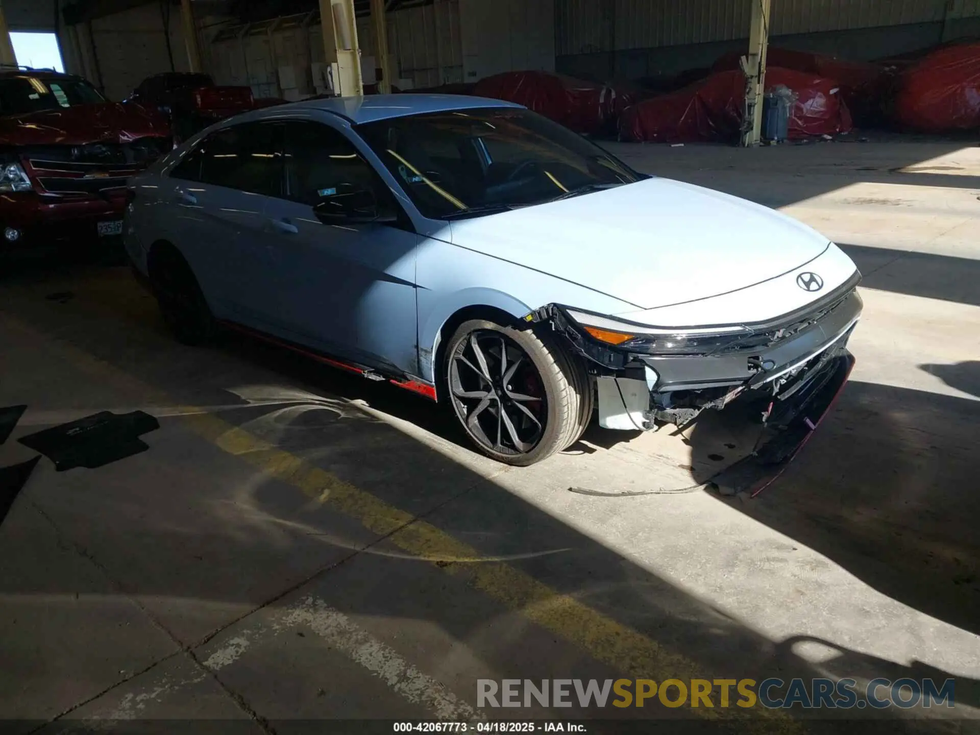 1 Photograph of a damaged car KMHLW4DK1SU027956 HYUNDAI ELANTRA N 2025