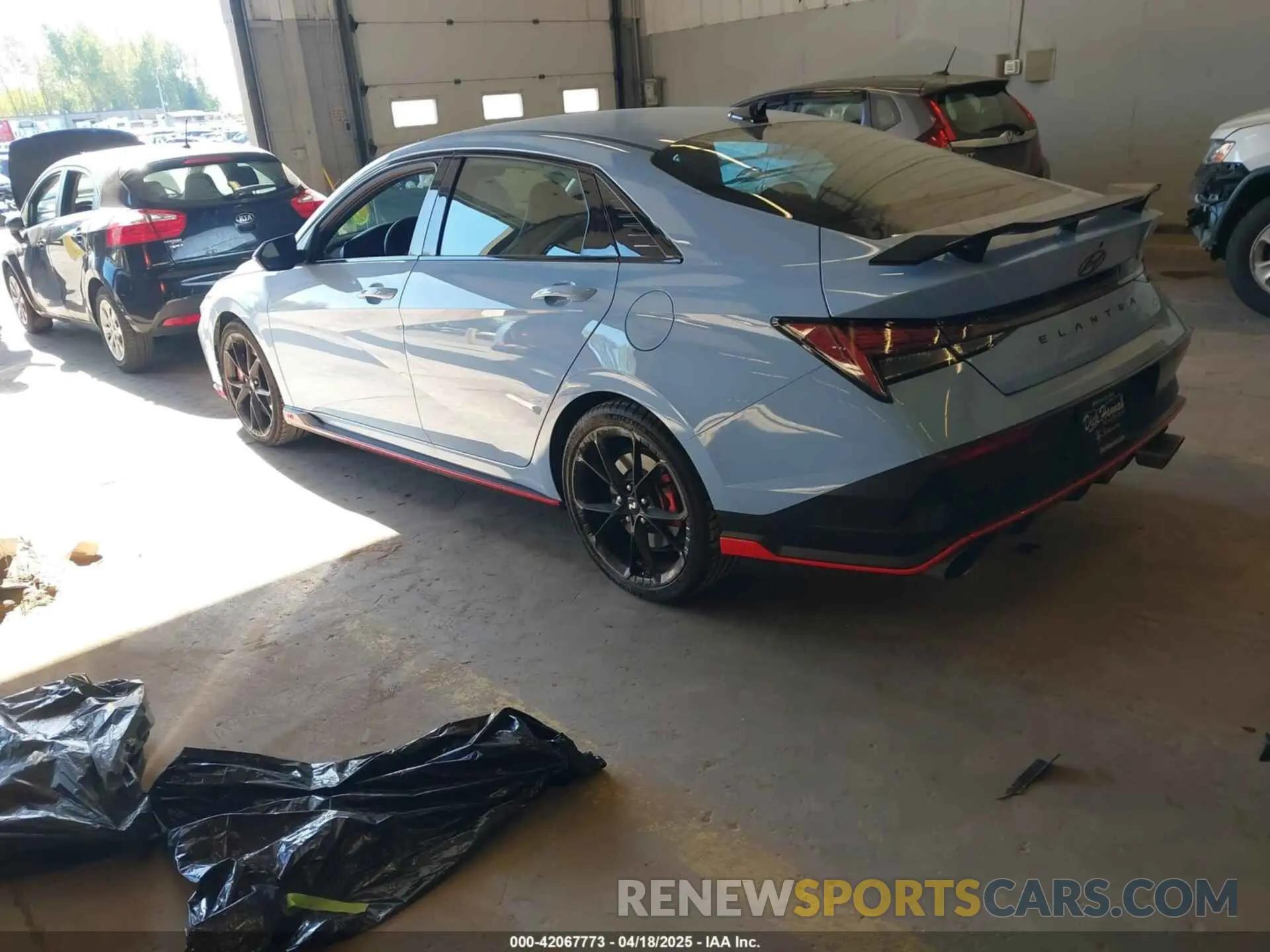 3 Photograph of a damaged car KMHLW4DK1SU027956 HYUNDAI ELANTRA N 2025