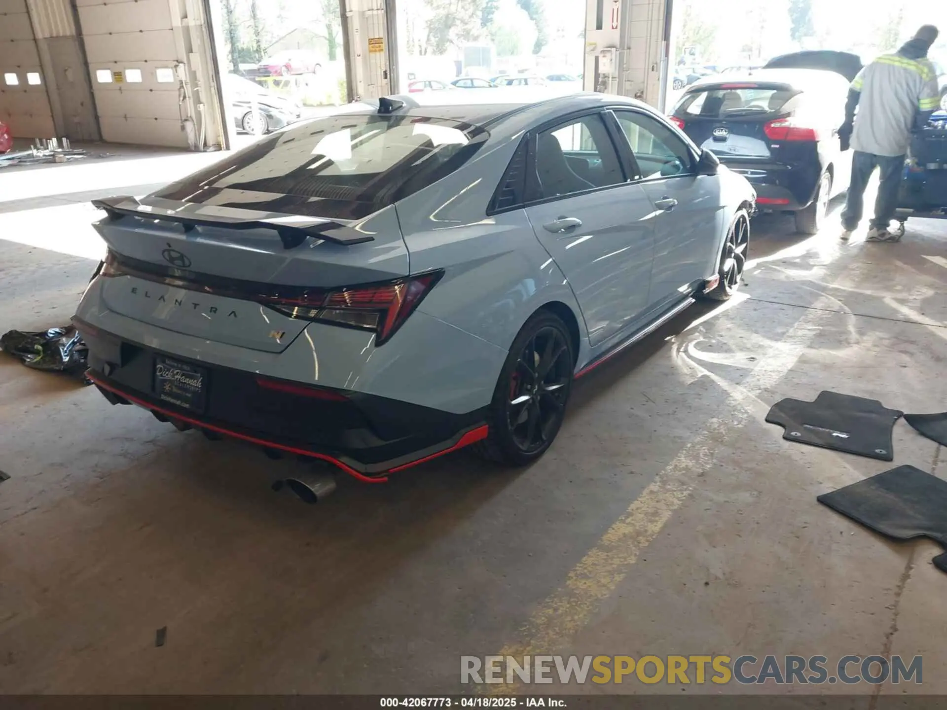 4 Photograph of a damaged car KMHLW4DK1SU027956 HYUNDAI ELANTRA N 2025