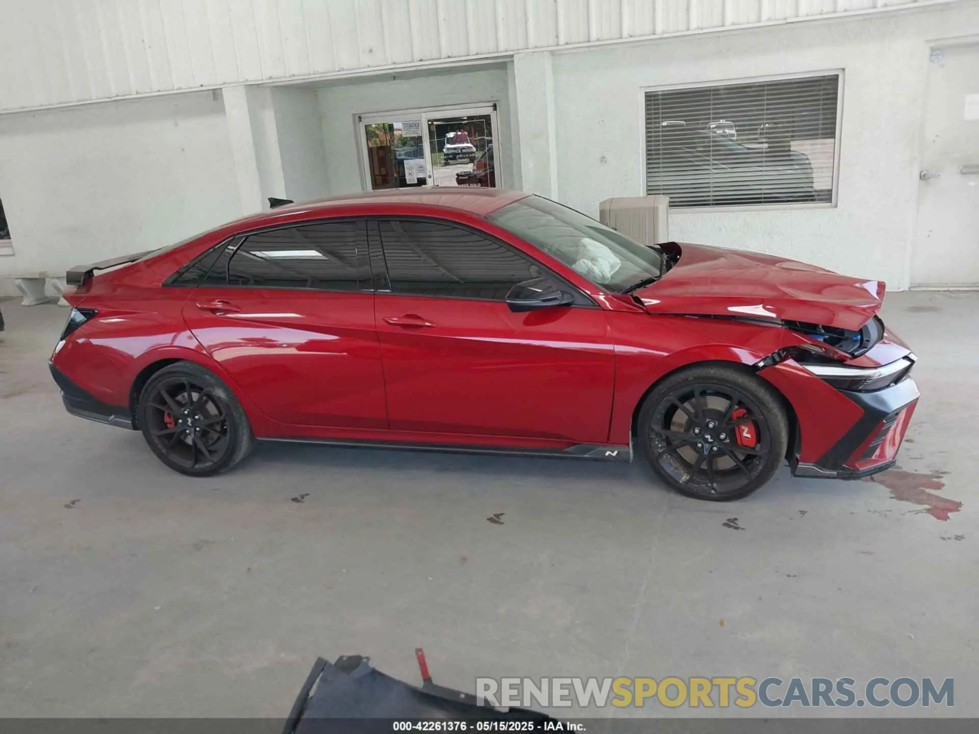 14 Photograph of a damaged car KMHLW4DK3SU023634 HYUNDAI ELANTRA N 2025