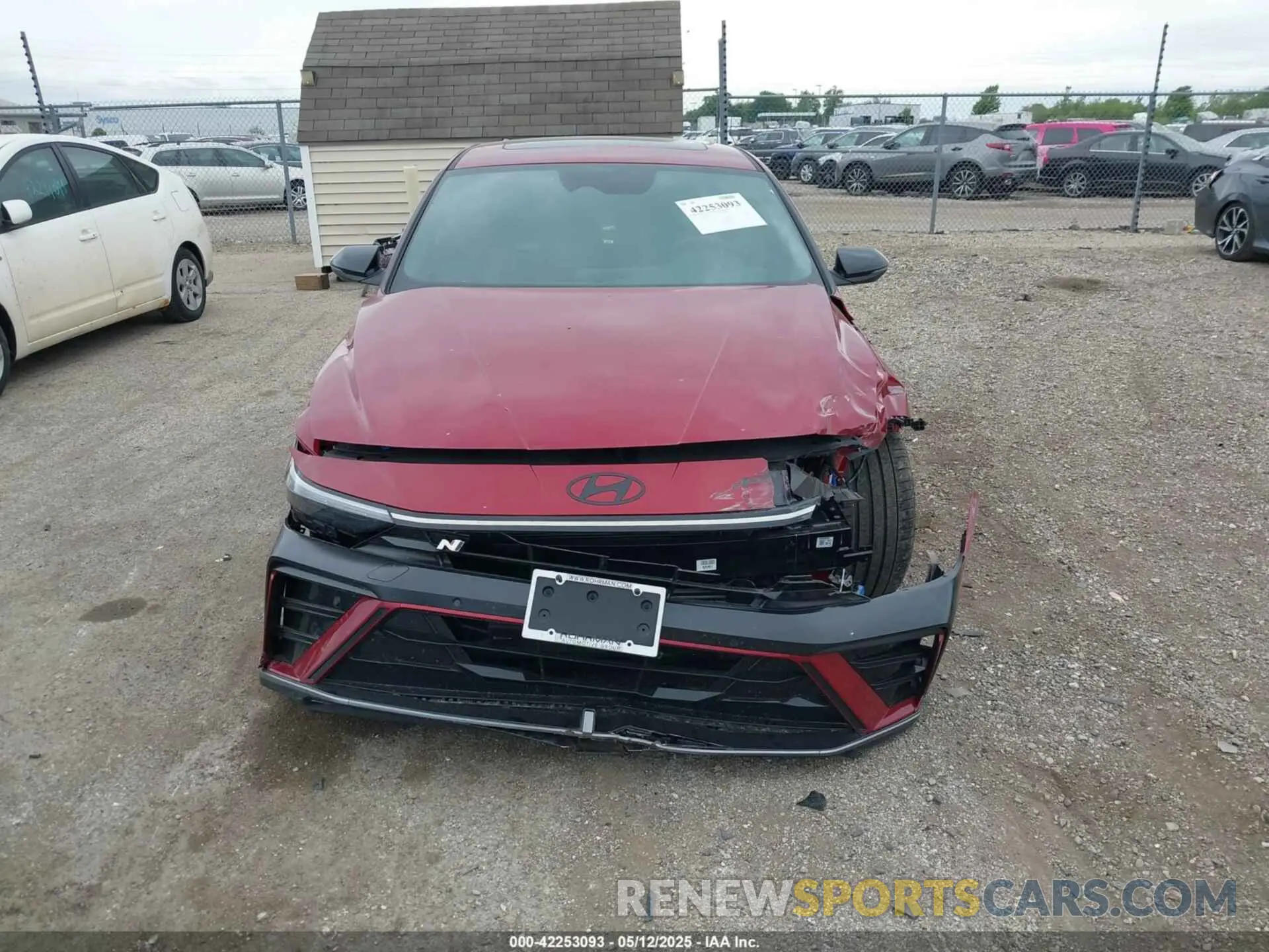 13 Photograph of a damaged car KMHLW4DK4SU026154 HYUNDAI ELANTRA N 2025