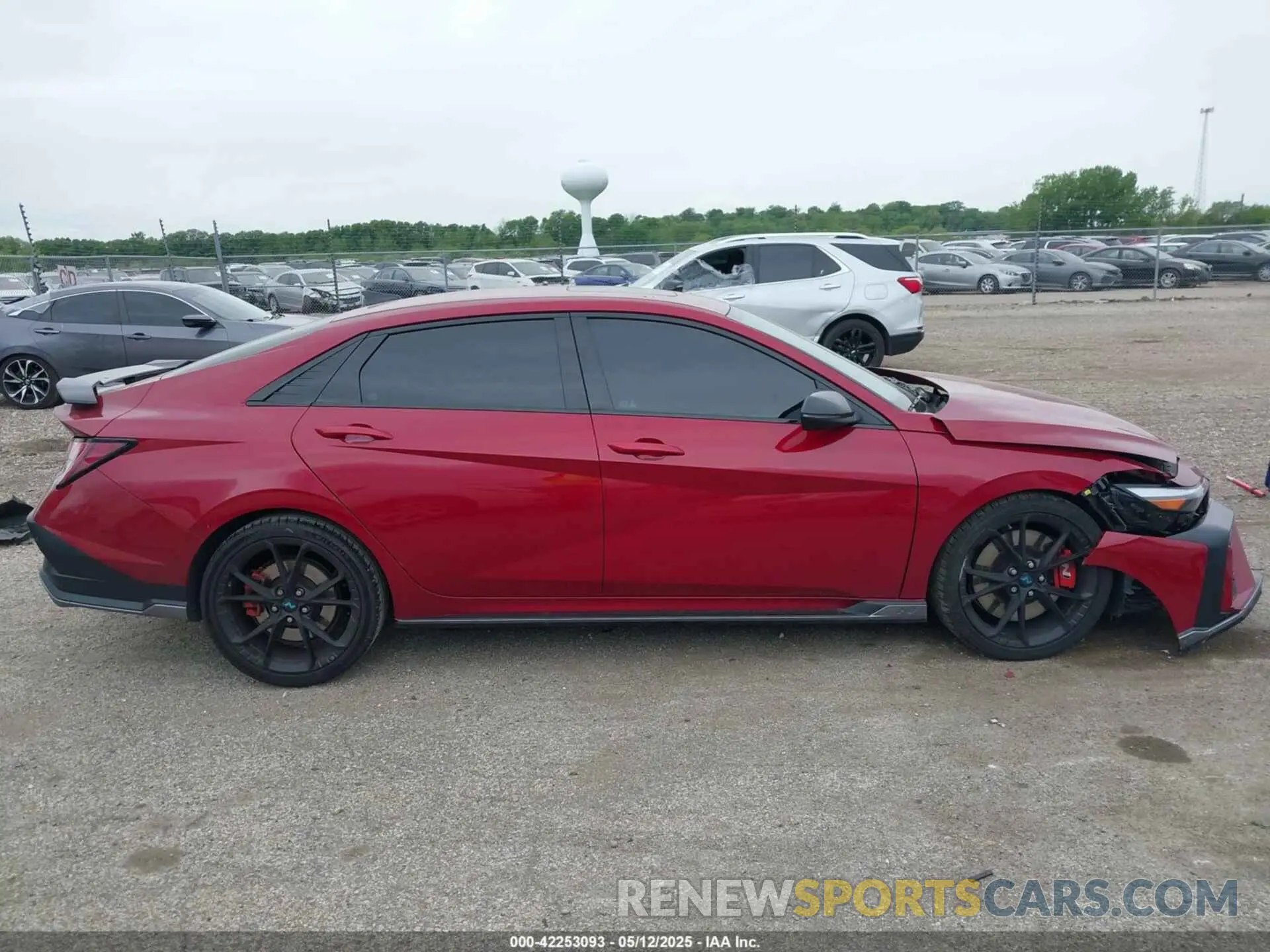 14 Photograph of a damaged car KMHLW4DK4SU026154 HYUNDAI ELANTRA N 2025