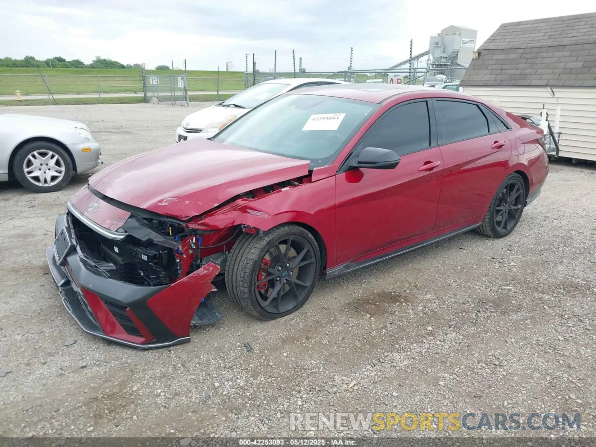2 Photograph of a damaged car KMHLW4DK4SU026154 HYUNDAI ELANTRA N 2025