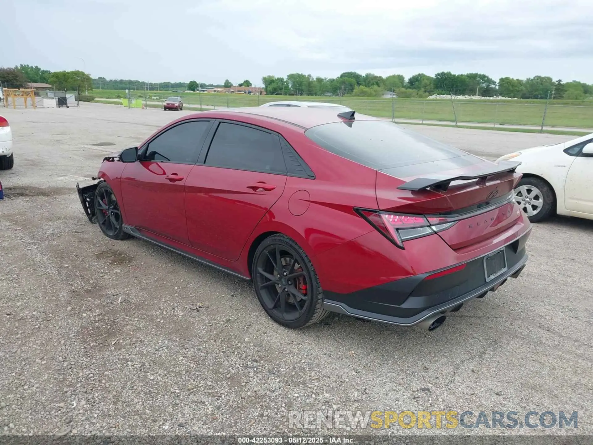 3 Photograph of a damaged car KMHLW4DK4SU026154 HYUNDAI ELANTRA N 2025