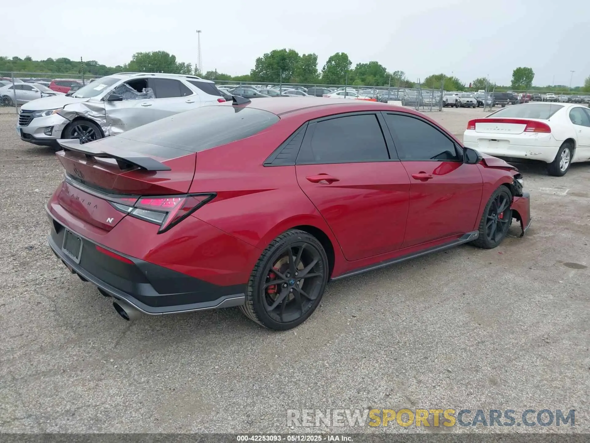4 Photograph of a damaged car KMHLW4DK4SU026154 HYUNDAI ELANTRA N 2025