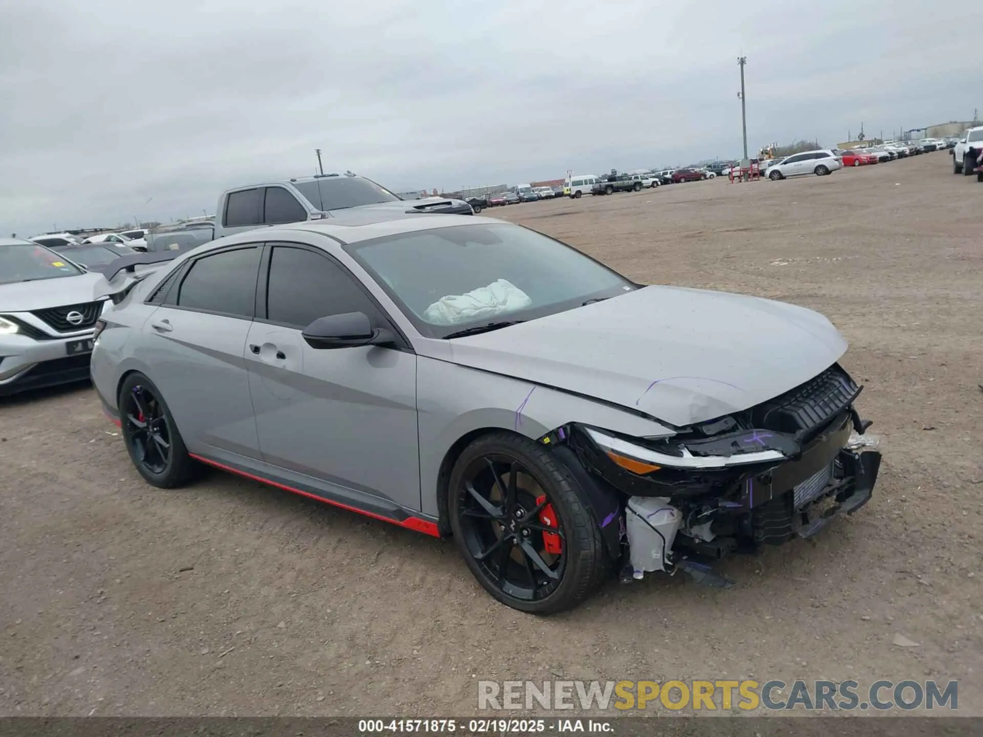 14 Photograph of a damaged car KMHLW4DK5SU024929 HYUNDAI ELANTRA N 2025