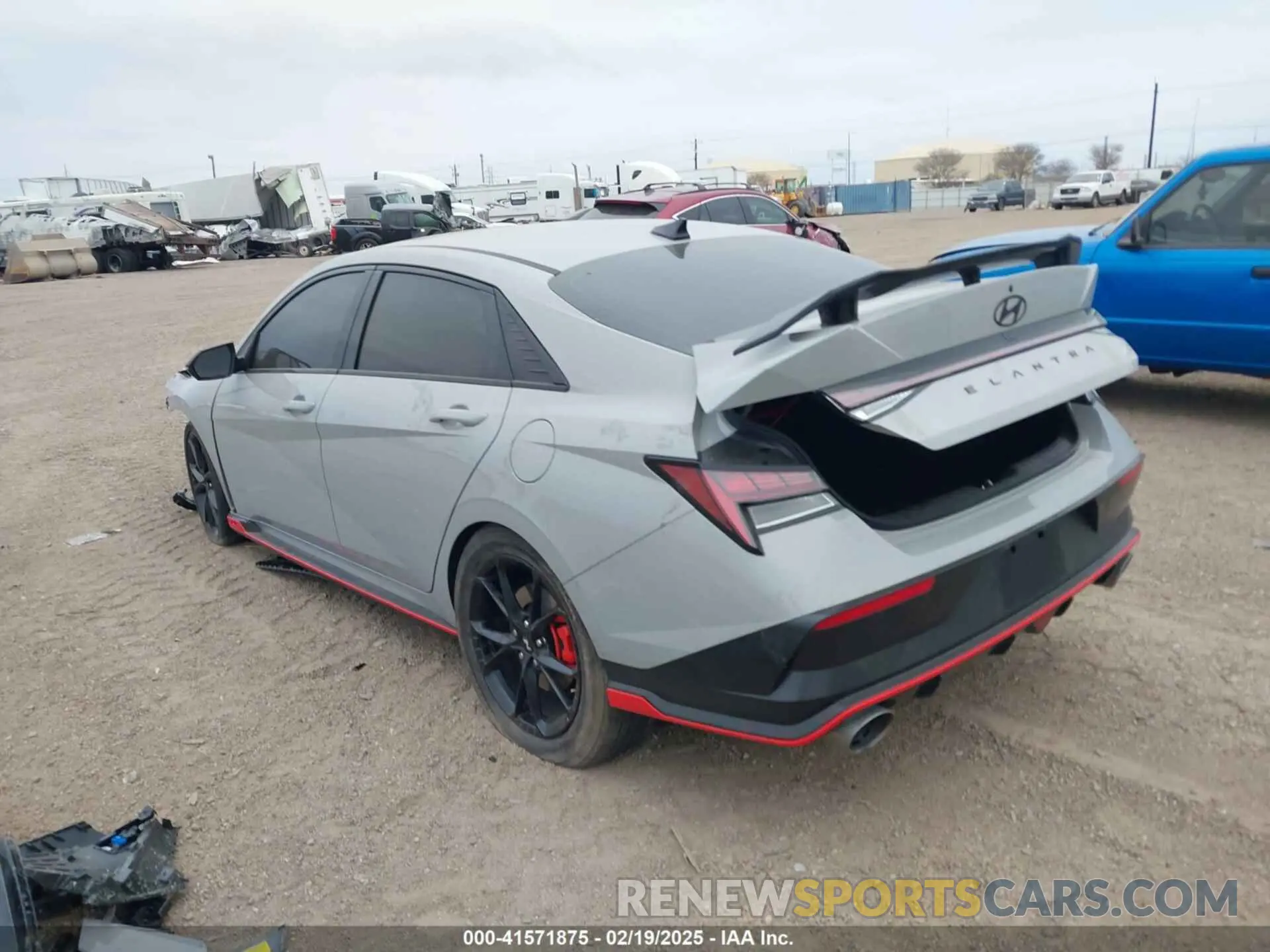 3 Photograph of a damaged car KMHLW4DK5SU024929 HYUNDAI ELANTRA N 2025