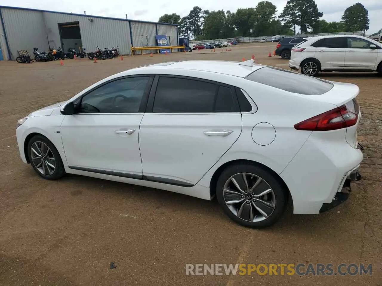 2 Photograph of a damaged car KMHC05LC6KU138357 HYUNDAI IONIQ 2019