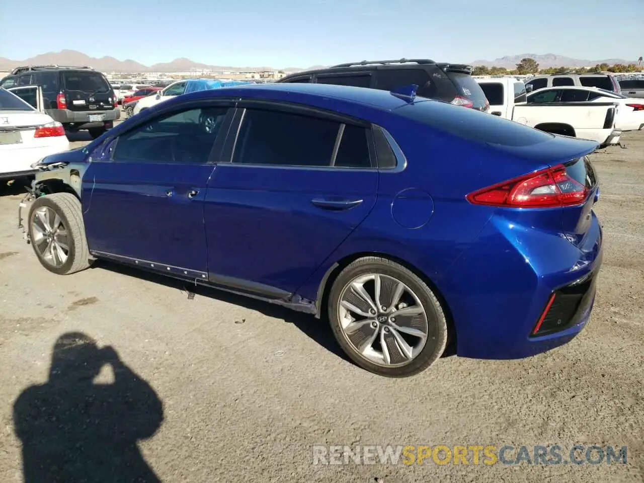 2 Фотография поврежденного автомобиля KMHC05LCXKU127748 HYUNDAI IONIQ 2019