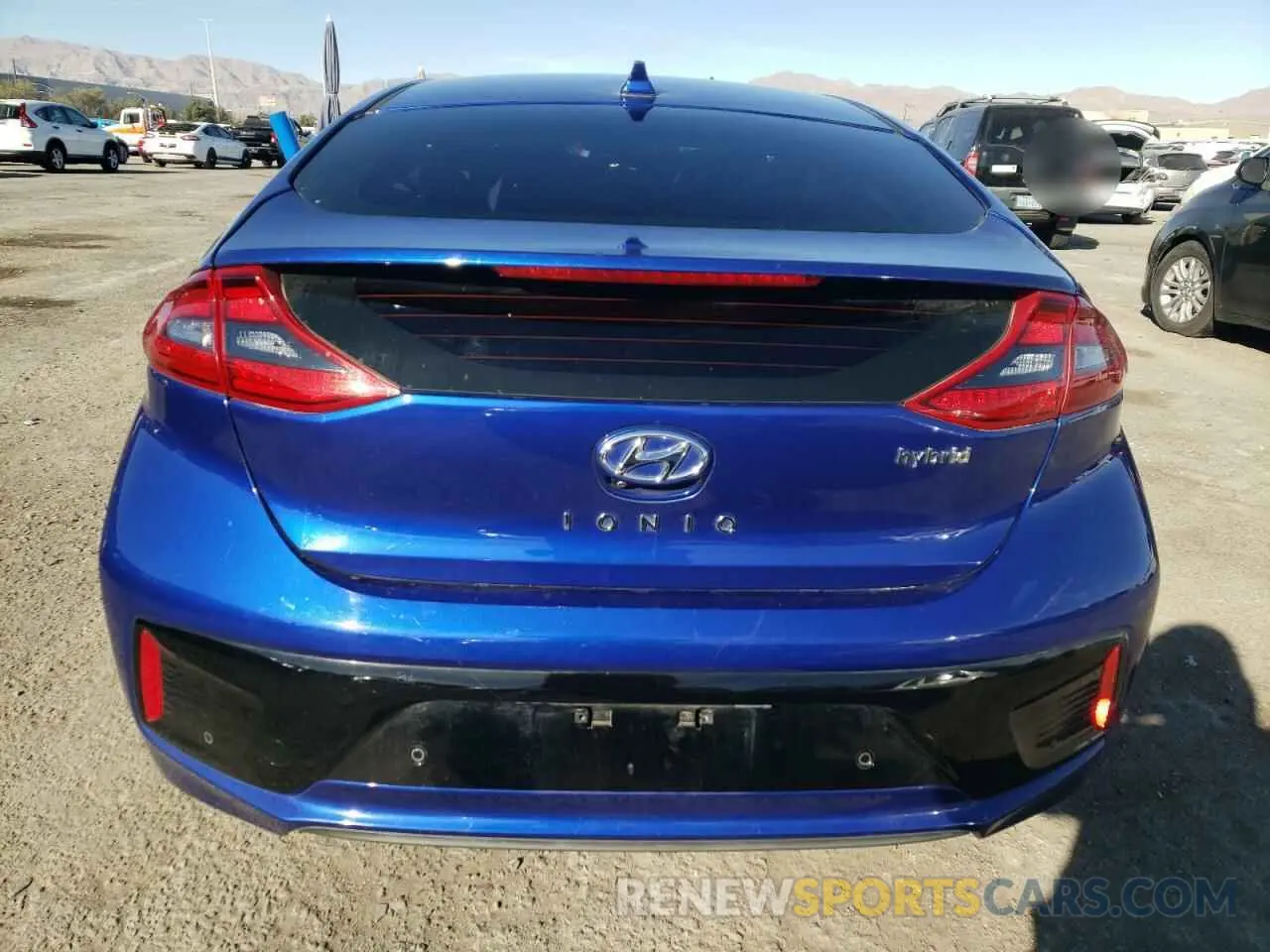 6 Фотография поврежденного автомобиля KMHC05LCXKU127748 HYUNDAI IONIQ 2019