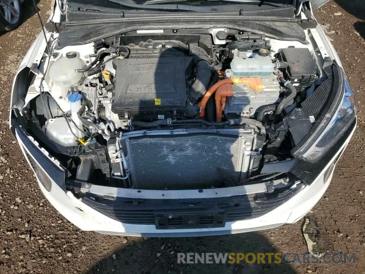11 Photograph of a damaged car KMHC65LC0KU160188 HYUNDAI IONIQ 2019