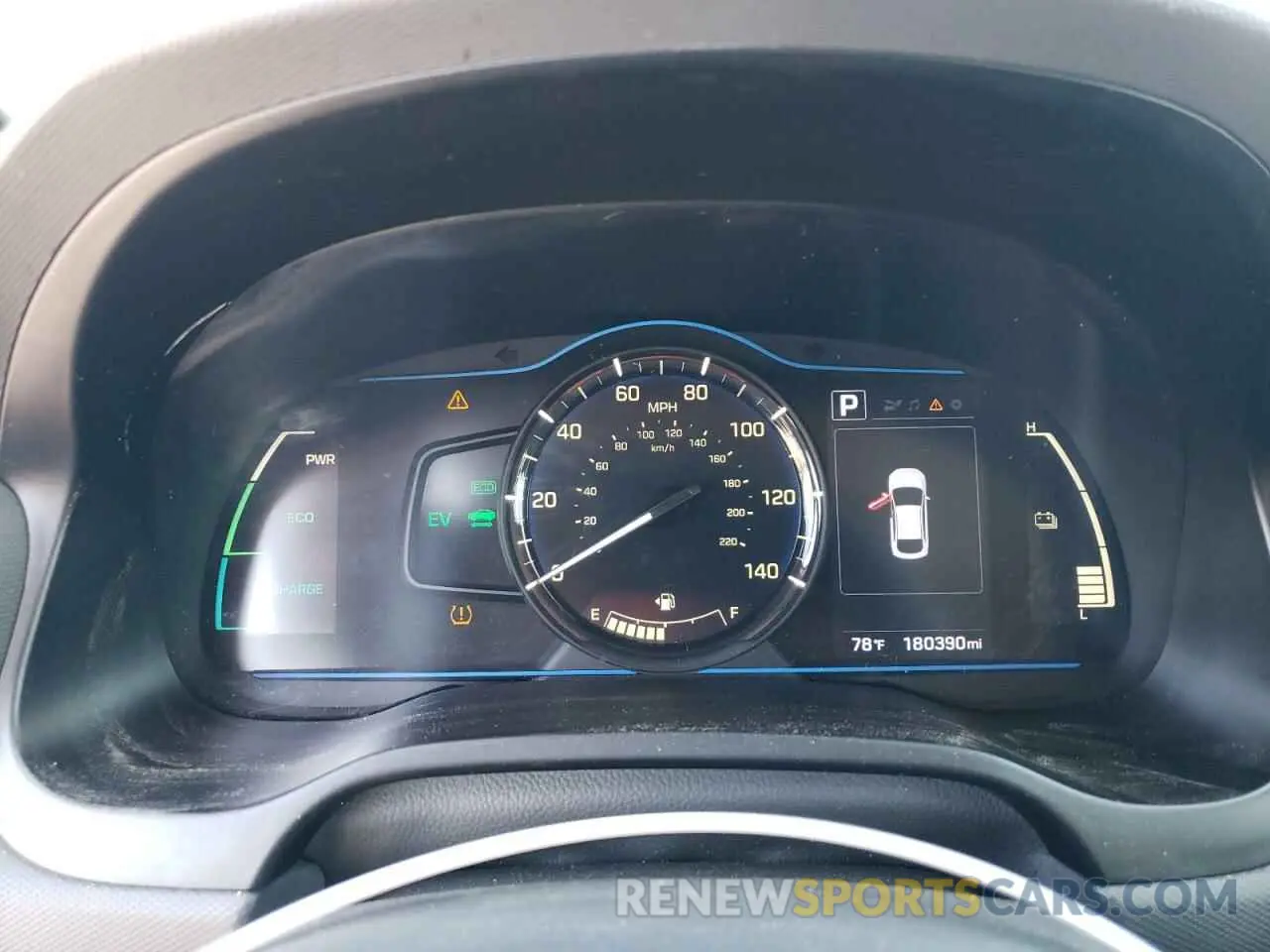 9 Фотография поврежденного автомобиля KMHC65LC2KU174349 HYUNDAI IONIQ 2019