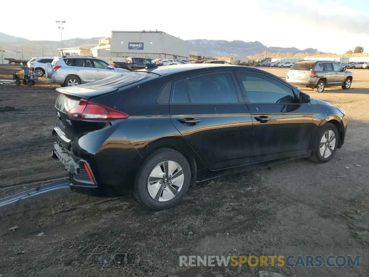 3 Photograph of a damaged car KMHC65LC2KU178756 HYUNDAI IONIQ 2019