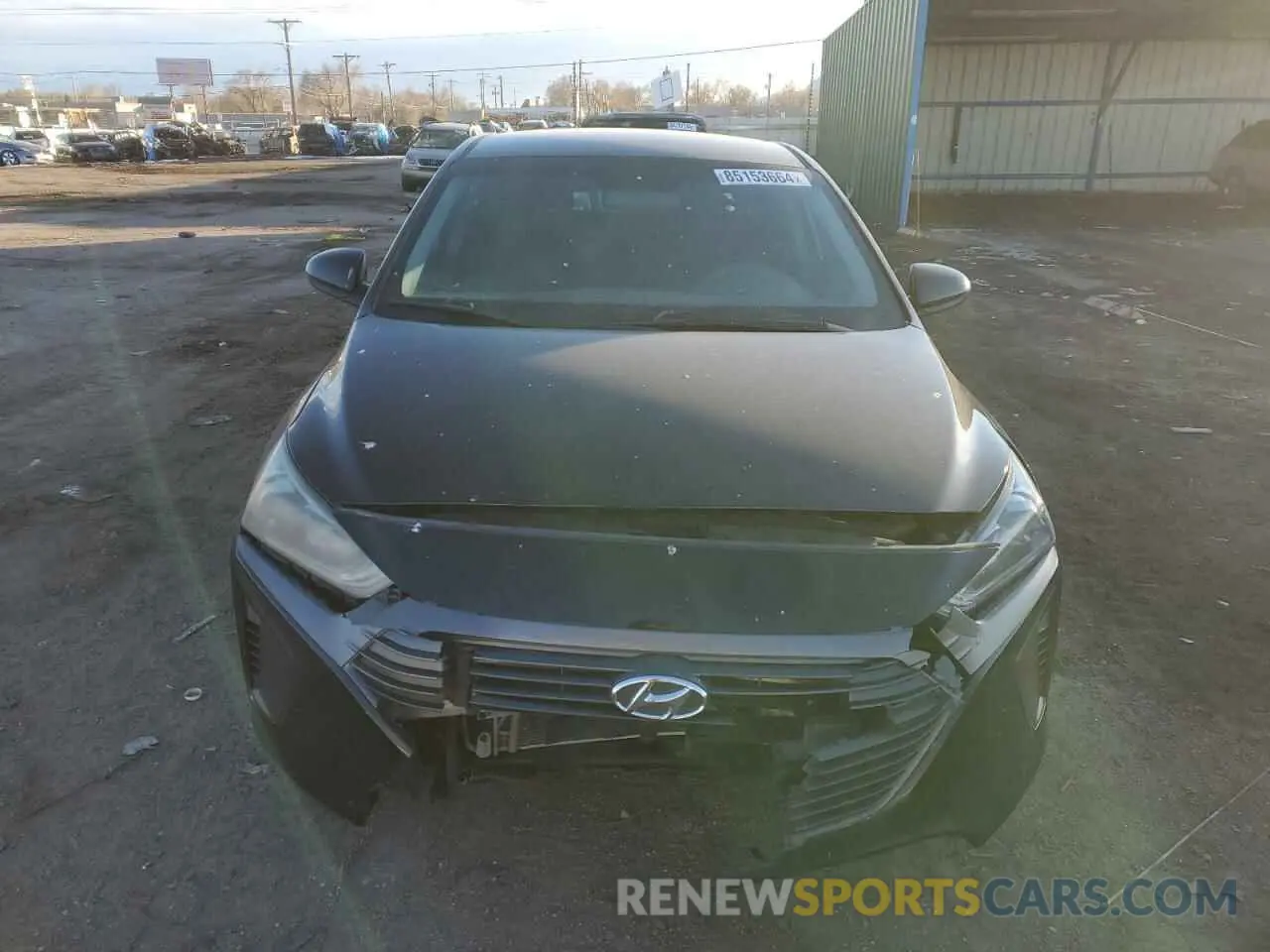 5 Photograph of a damaged car KMHC65LC2KU178756 HYUNDAI IONIQ 2019