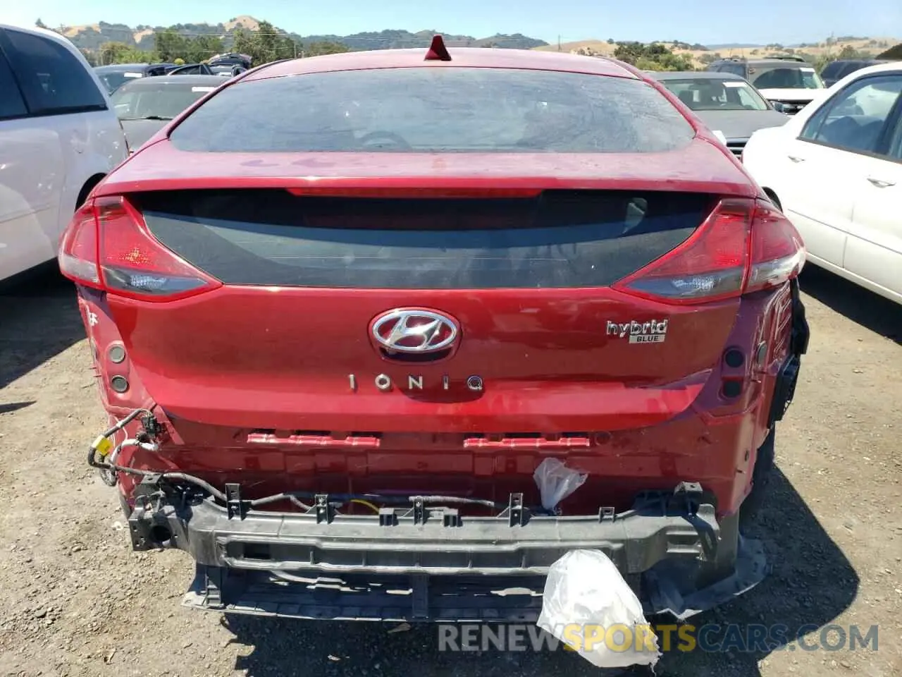 6 Фотография поврежденного автомобиля KMHC65LC2KU179938 HYUNDAI IONIQ 2019