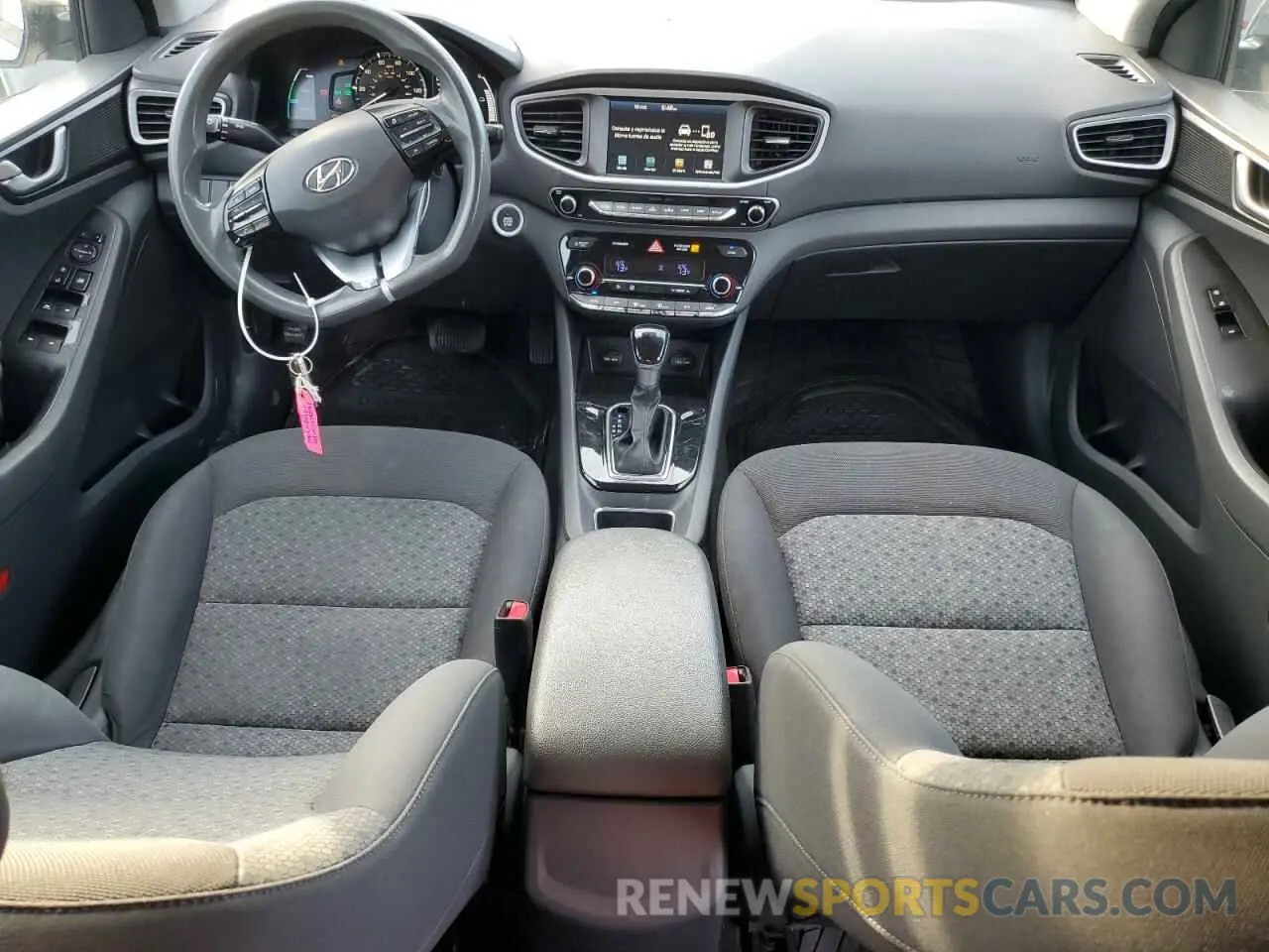 8 Photograph of a damaged car KMHC65LC4KU171338 HYUNDAI IONIQ 2019