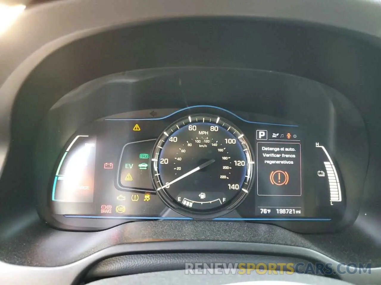 9 Photograph of a damaged car KMHC65LC4KU171338 HYUNDAI IONIQ 2019
