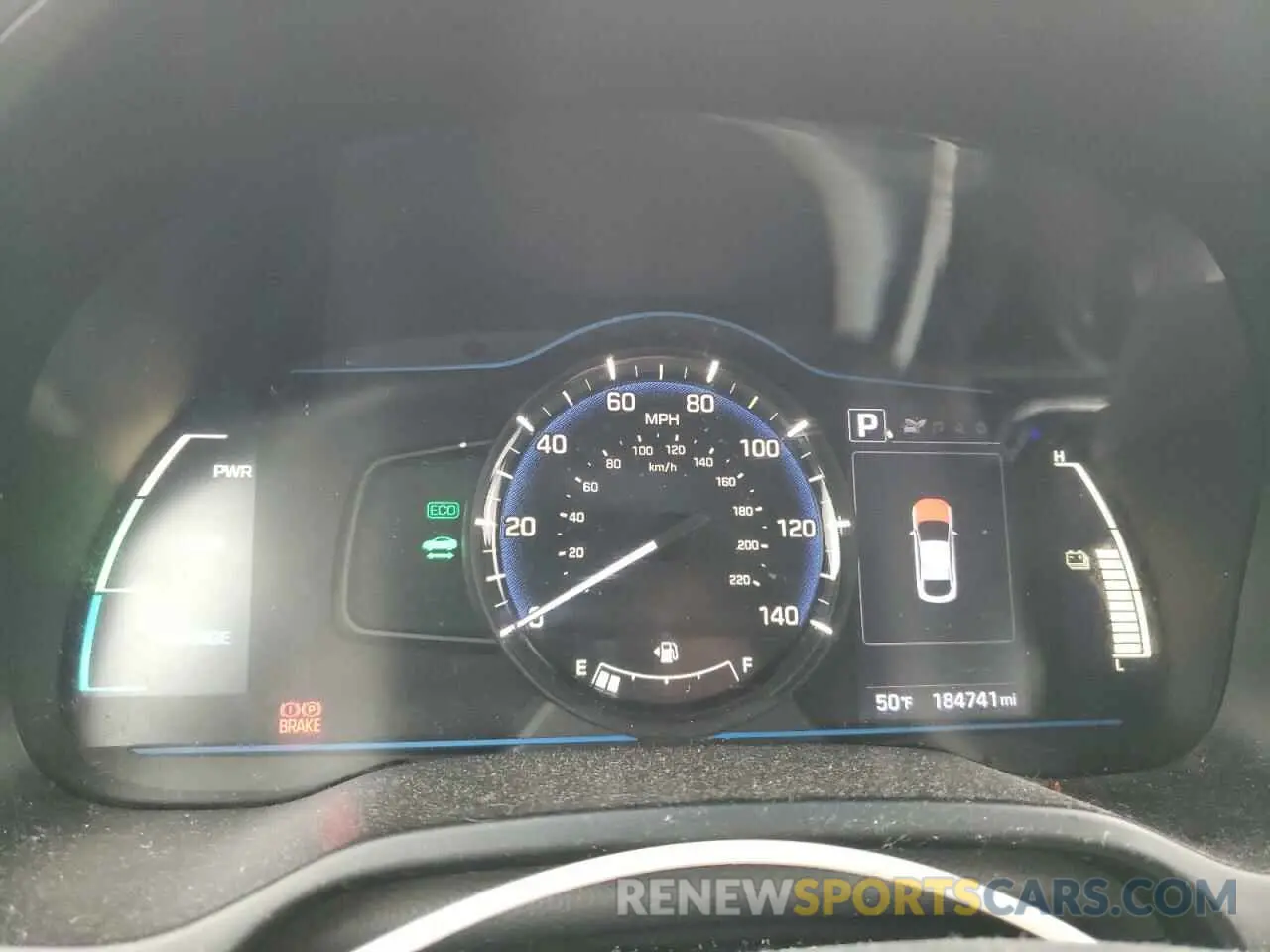 9 Фотография поврежденного автомобиля KMHC65LC9KU163591 HYUNDAI IONIQ 2019