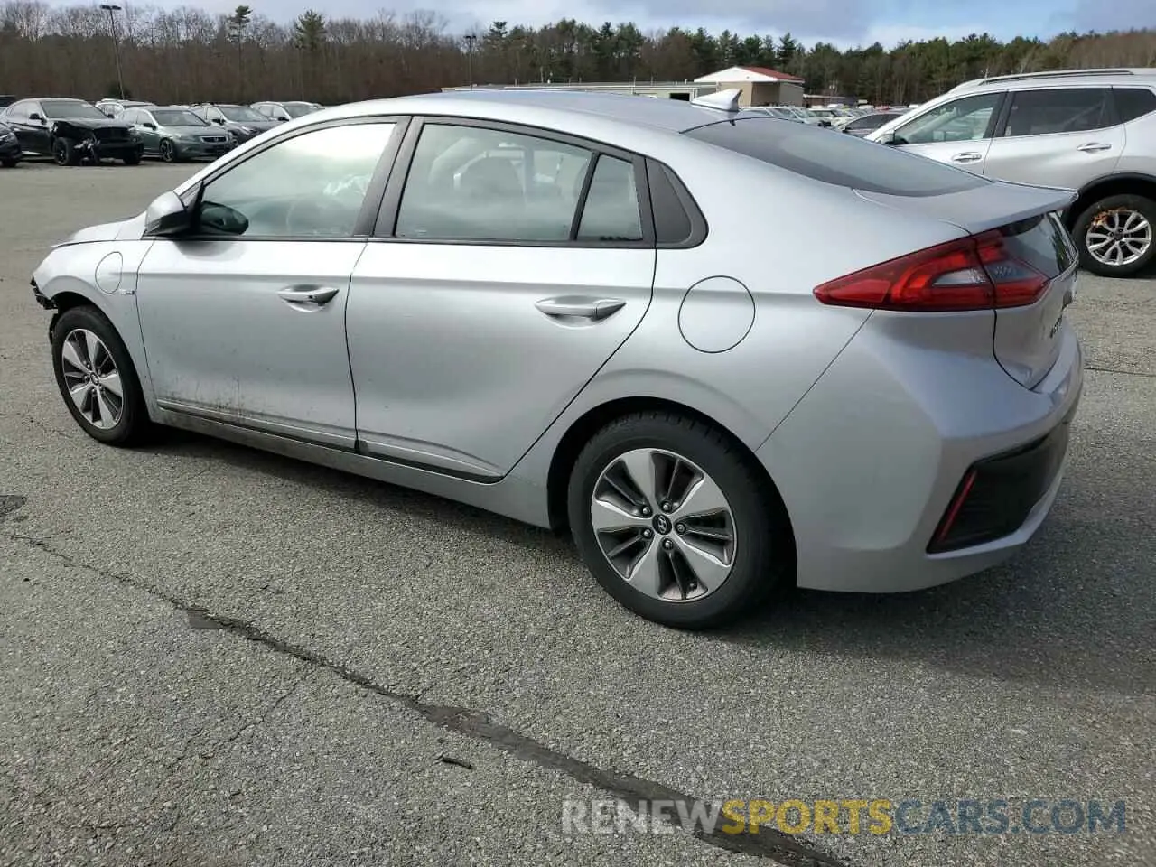 2 Photograph of a damaged car KMHC65LD1KU181334 HYUNDAI IONIQ 2019