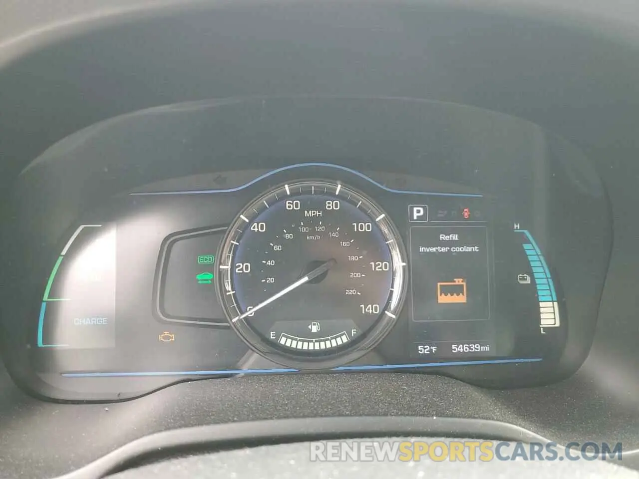 9 Фотография поврежденного автомобиля KMHC65LD5KU159546 HYUNDAI IONIQ 2019