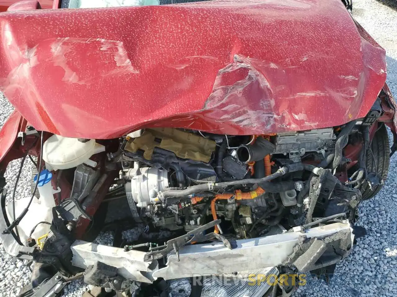 11 Photograph of a damaged car KMHC75LC1KU105732 HYUNDAI IONIQ 2019