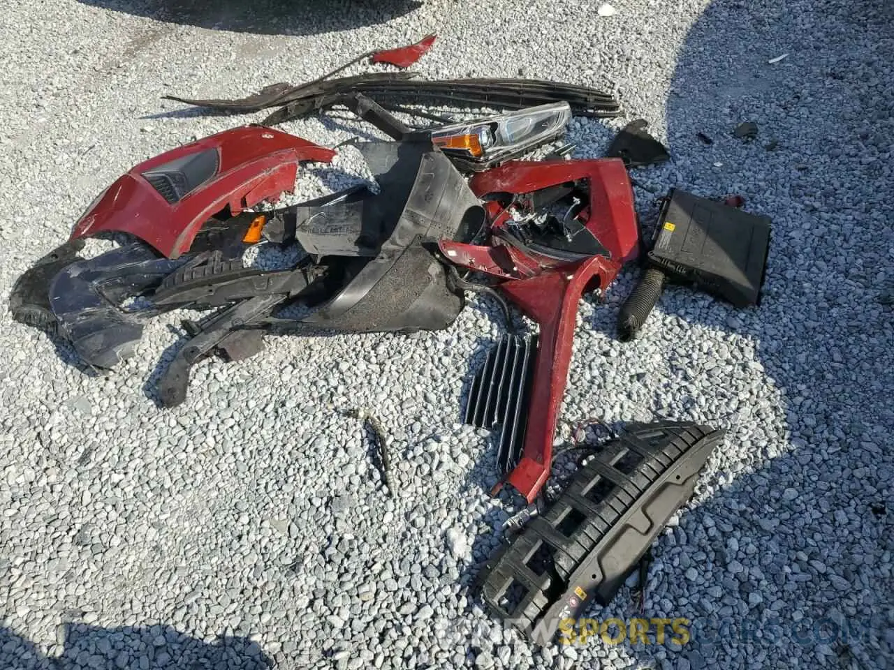 12 Photograph of a damaged car KMHC75LC1KU105732 HYUNDAI IONIQ 2019
