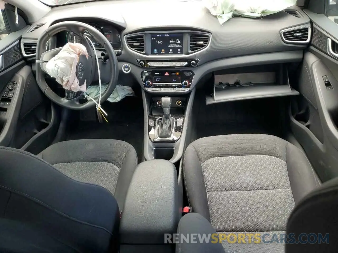 8 Photograph of a damaged car KMHC75LC1KU105732 HYUNDAI IONIQ 2019