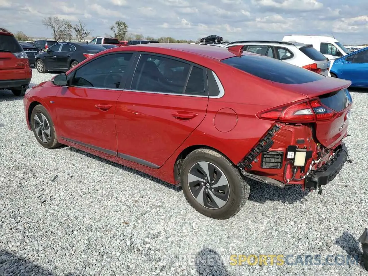 2 Фотография поврежденного автомобиля KMHC75LC2KU126332 HYUNDAI IONIQ 2019