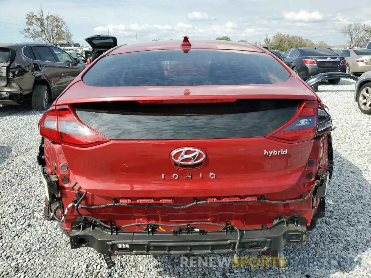 6 Фотография поврежденного автомобиля KMHC75LC2KU126332 HYUNDAI IONIQ 2019