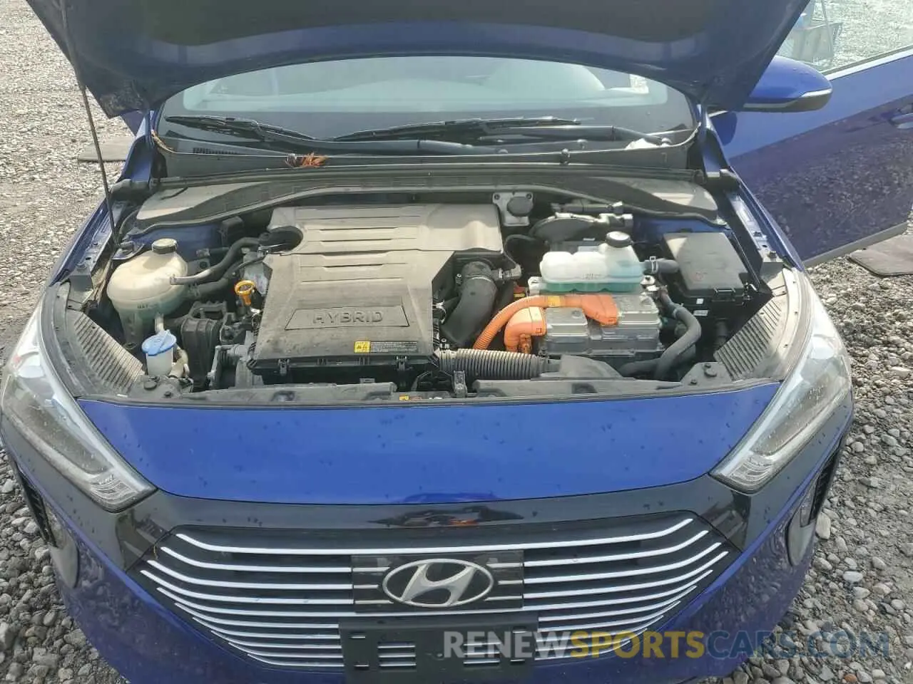 11 Photograph of a damaged car KMHC75LC6KU119044 HYUNDAI IONIQ 2019