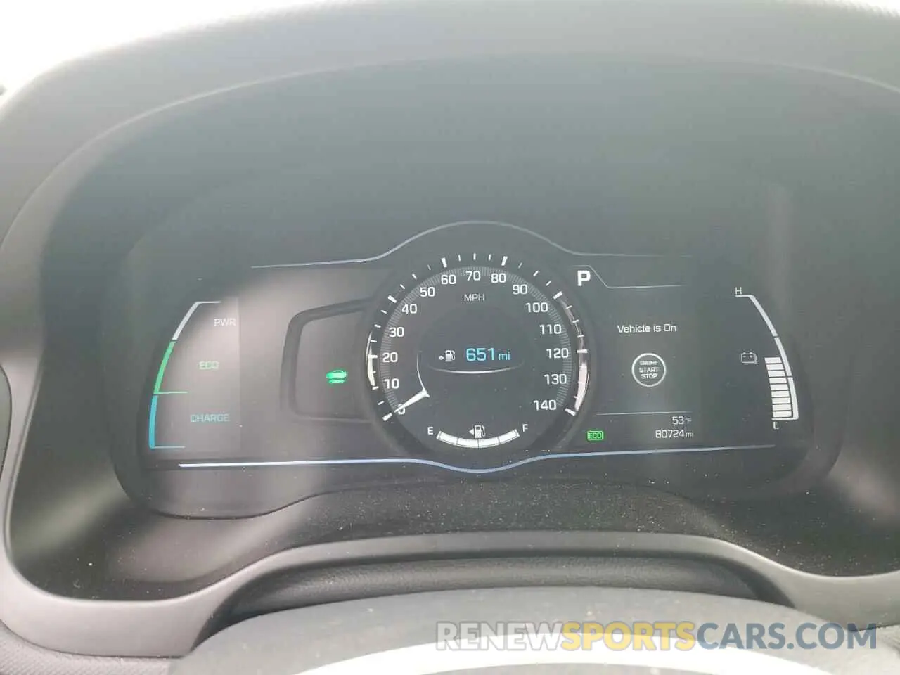 9 Photograph of a damaged car KMHC75LC8KU106750 HYUNDAI IONIQ 2019