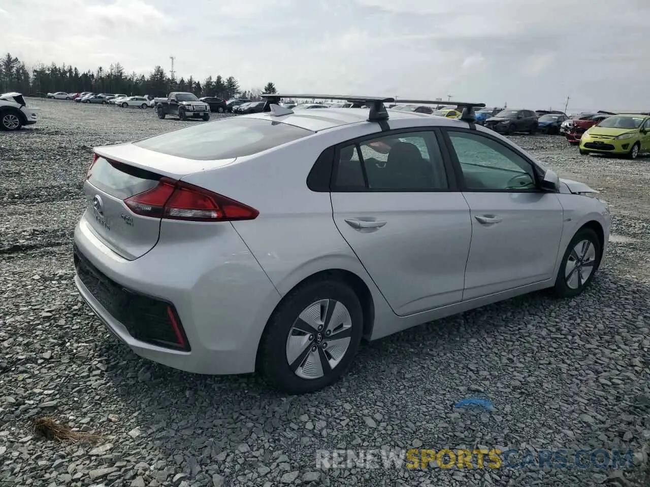 3 Фотография поврежденного автомобиля KMHC75LC9KU115103 HYUNDAI IONIQ 2019