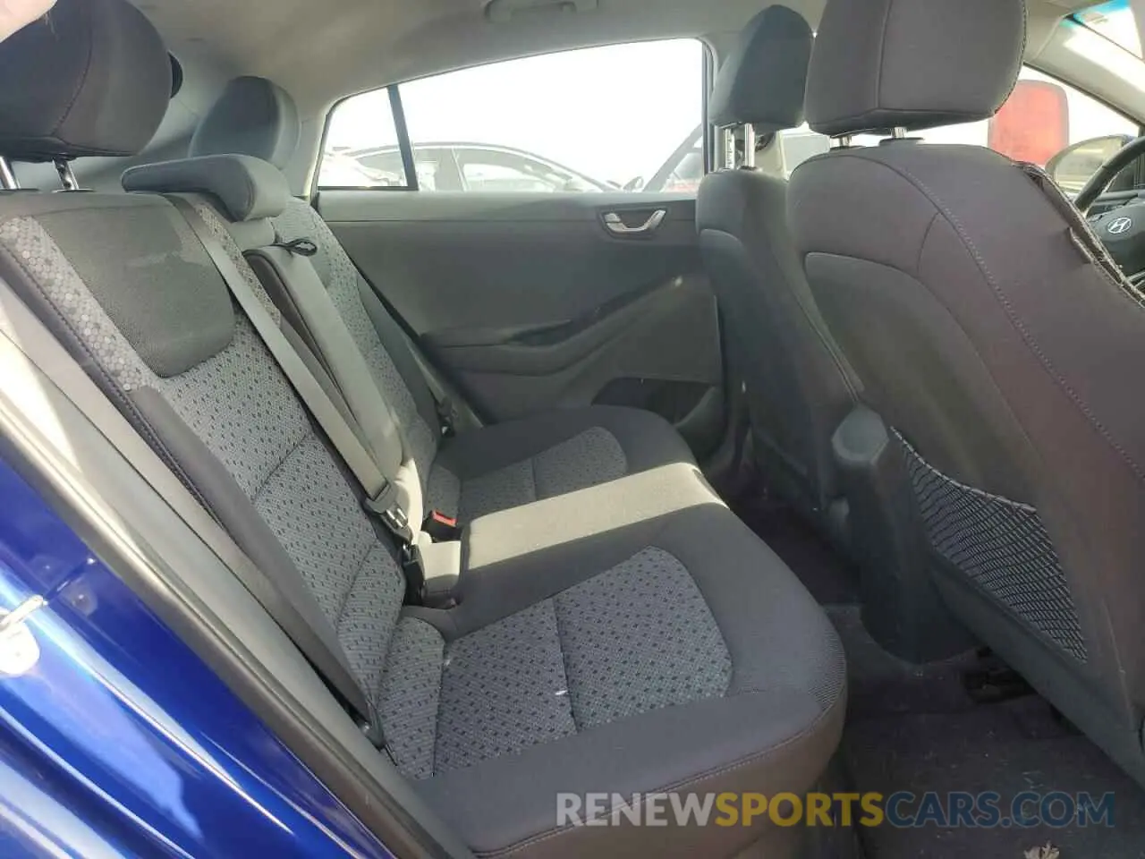 10 Photograph of a damaged car KMHC75LC9KU117854 HYUNDAI IONIQ 2019