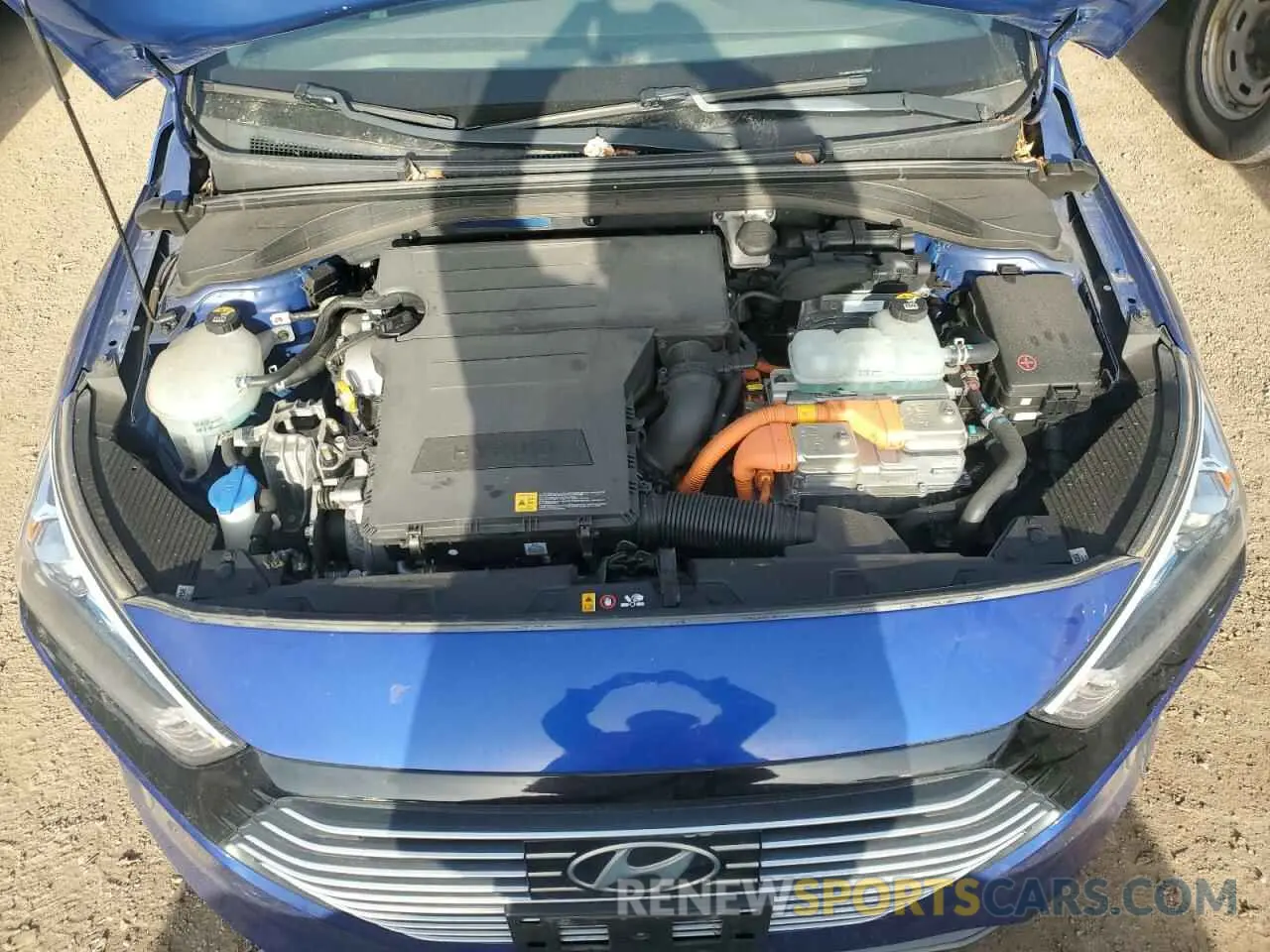 11 Photograph of a damaged car KMHC75LC9KU117854 HYUNDAI IONIQ 2019