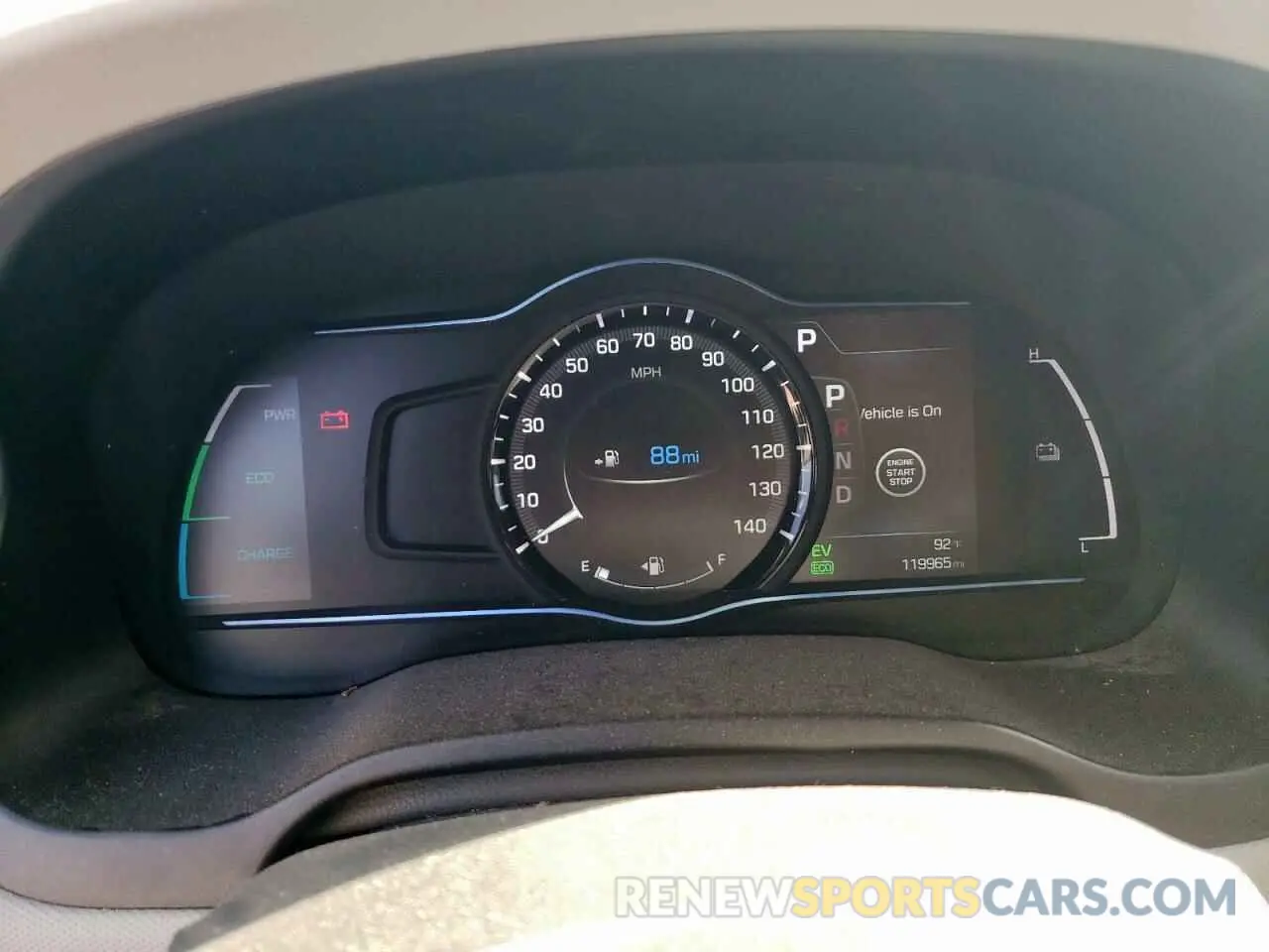 9 Photograph of a damaged car KMHC75LCXKU112520 HYUNDAI IONIQ 2019