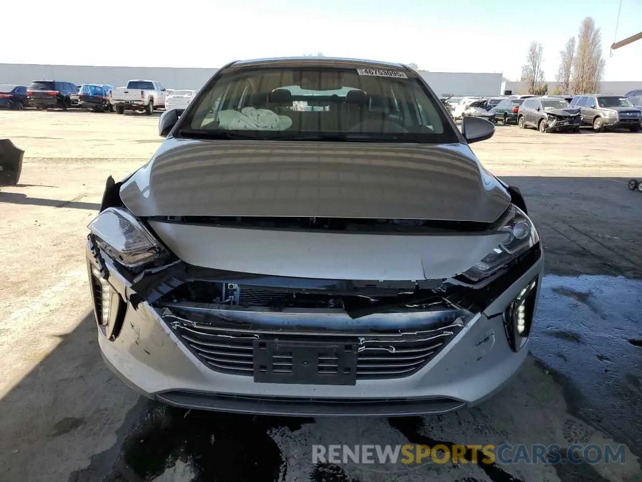 5 Photograph of a damaged car KMHC75LD3KU167576 HYUNDAI IONIQ 2019