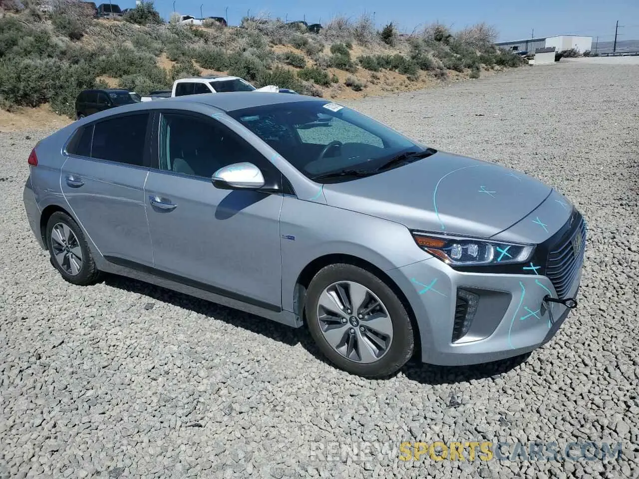 4 Photograph of a damaged car KMHC75LD5KU169488 HYUNDAI IONIQ 2019