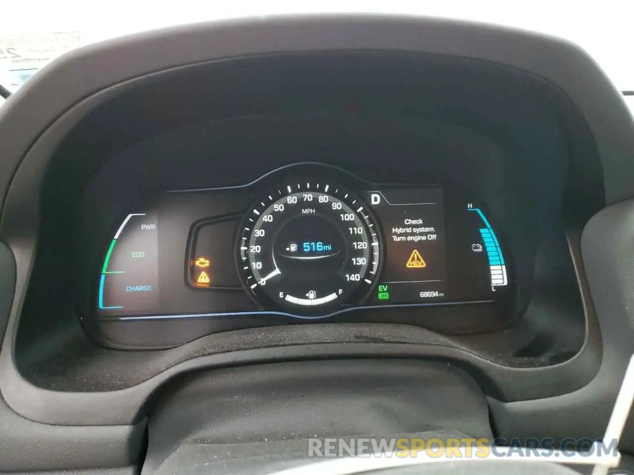 9 Фотография поврежденного автомобиля KMHC75LD9KU172927 HYUNDAI IONIQ 2019
