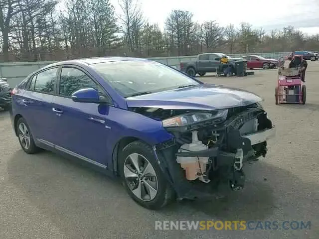 10 Photograph of a damaged car KMHC75LH5KU049242 HYUNDAI IONIQ 2019