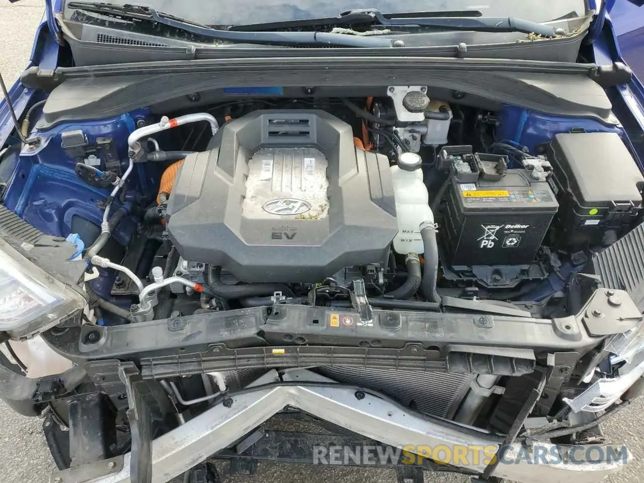 13 Photograph of a damaged car KMHC75LH5KU049242 HYUNDAI IONIQ 2019