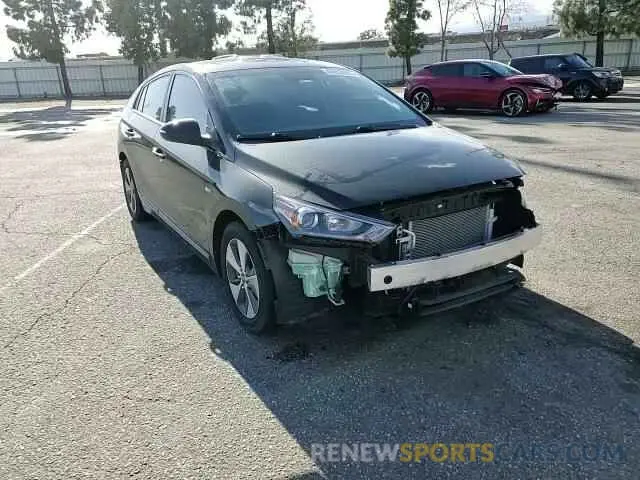 10 Photograph of a damaged car KMHC75LH6KU044387 HYUNDAI IONIQ 2019