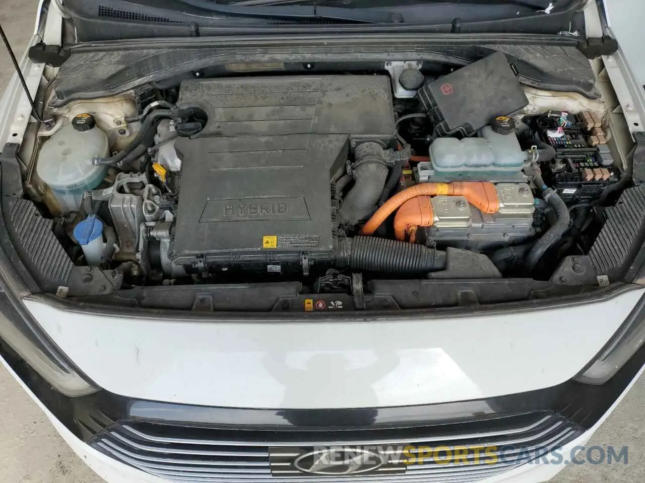 12 Photograph of a damaged car KMHC85LC6KU115539 HYUNDAI IONIQ 2019