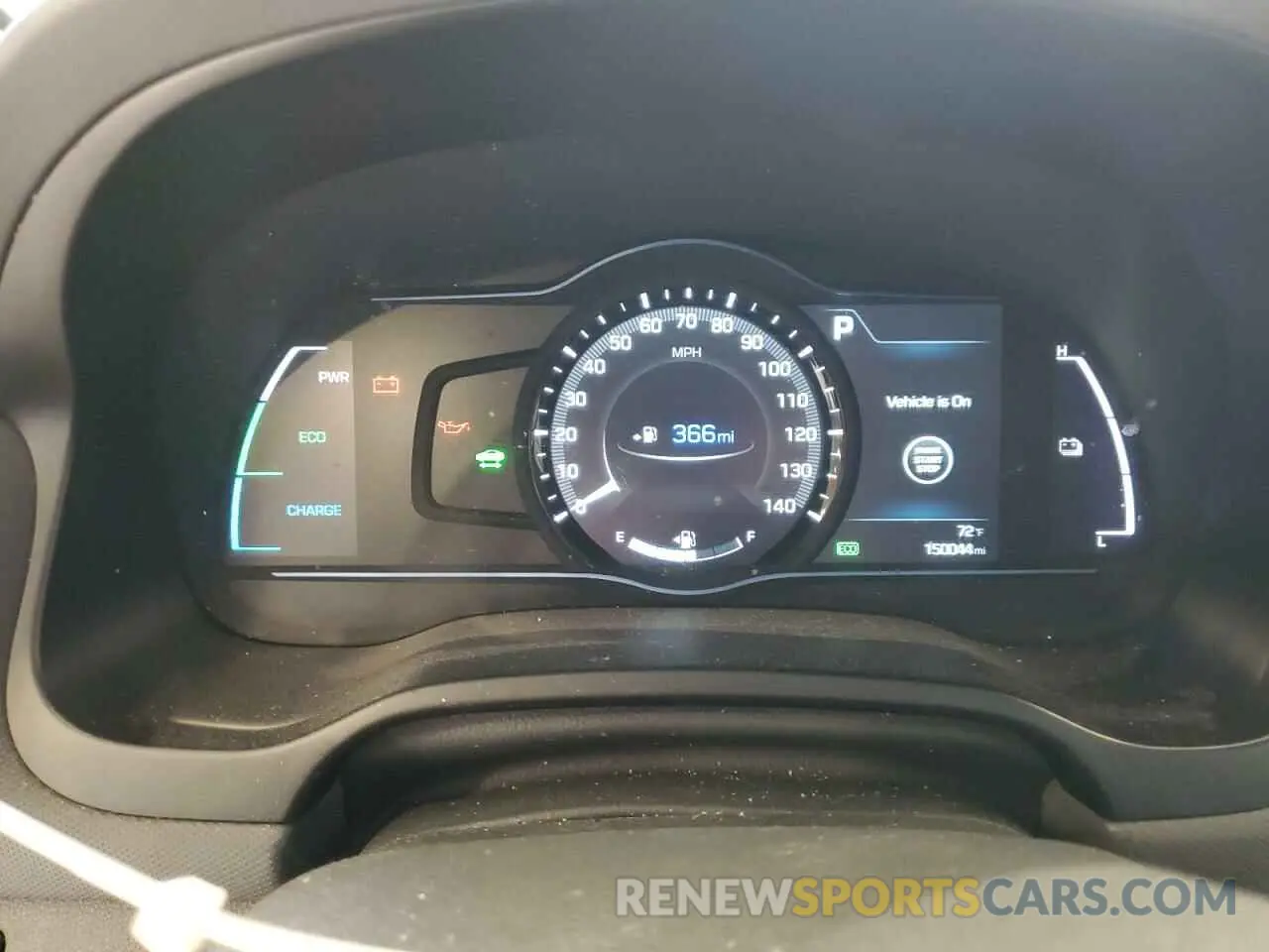9 Photograph of a damaged car KMHC85LC6KU115539 HYUNDAI IONIQ 2019