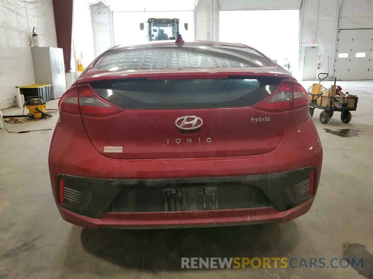 6 Фотография поврежденного автомобиля KMHC85LC8KU143066 HYUNDAI IONIQ 2019