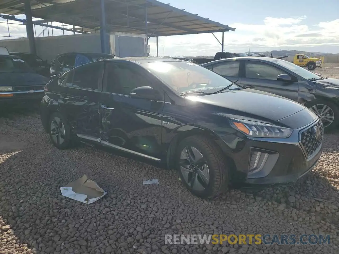 4 Photograph of a damaged car KMHC05LC2LU240451 HYUNDAI IONIQ 2020