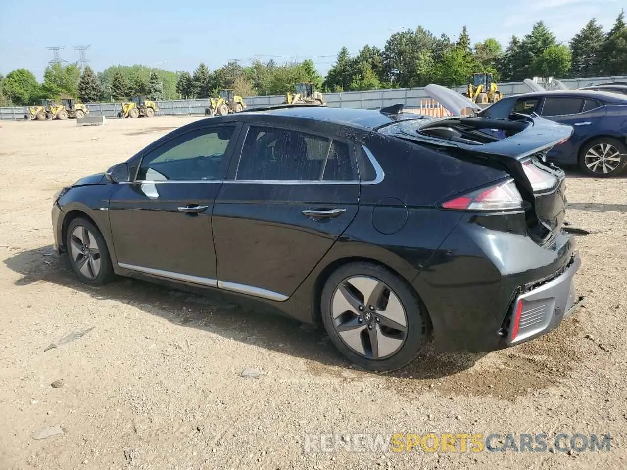 2 Photograph of a damaged car KMHC05LC5LU235244 HYUNDAI IONIQ 2020