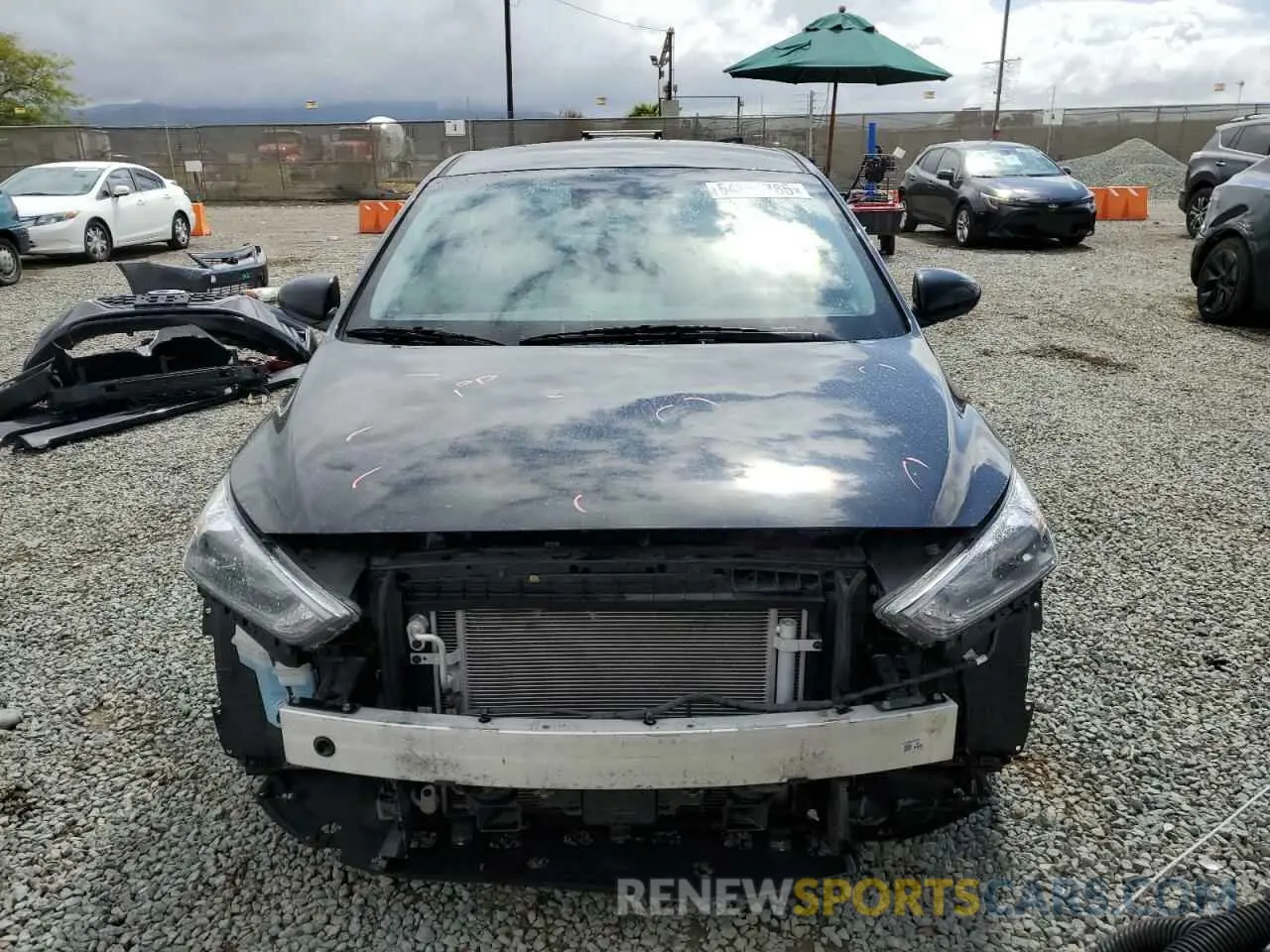 5 Photograph of a damaged car KMHC65LC0LU241340 HYUNDAI IONIQ 2020