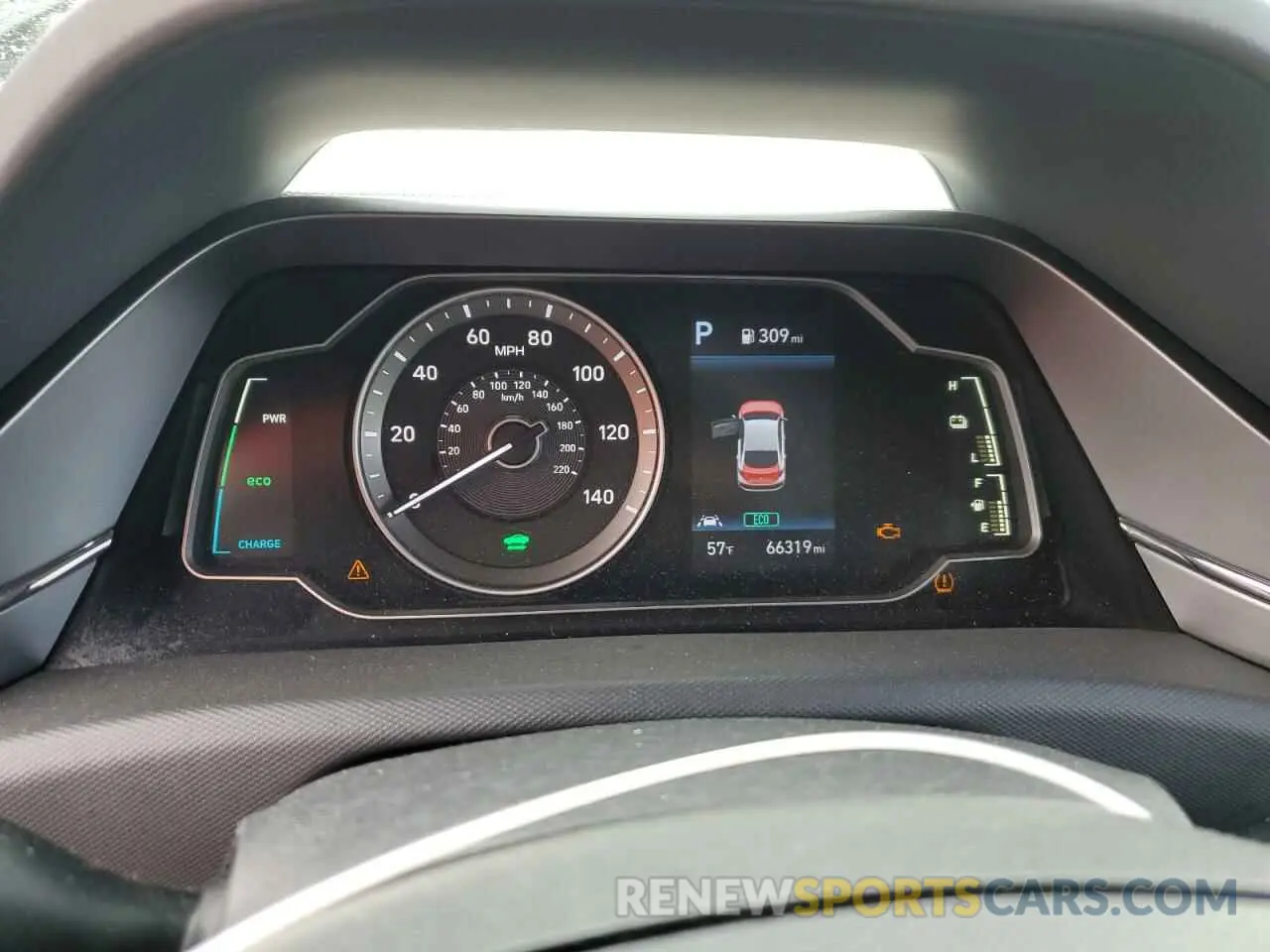 9 Photograph of a damaged car KMHC65LC0LU241340 HYUNDAI IONIQ 2020