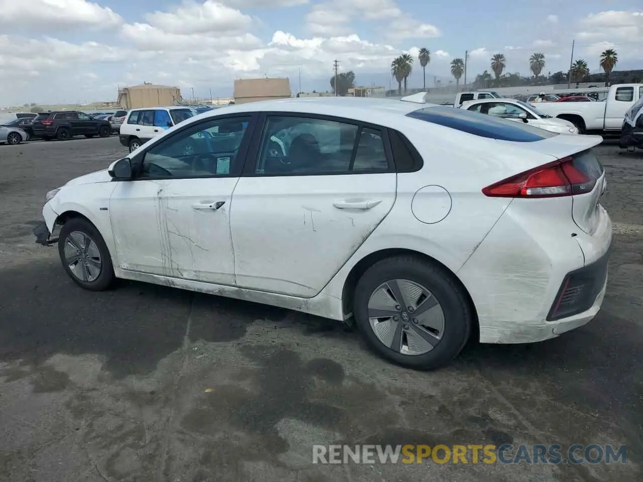 2 Photograph of a damaged car KMHC65LC1LU234347 HYUNDAI IONIQ 2020